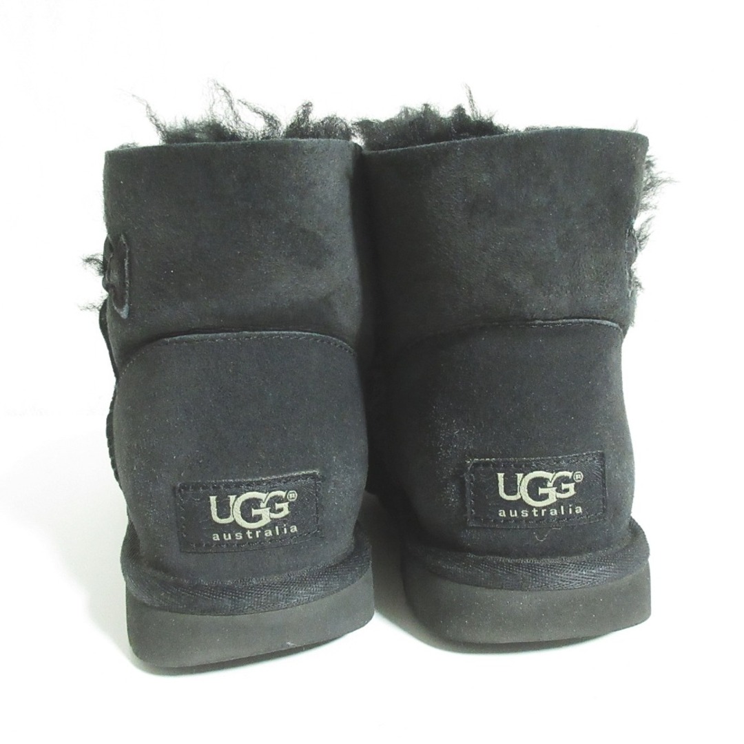 UGG - 良品 UGG アグ MINI BAILEY BUTTON ムートン ショートブーツ