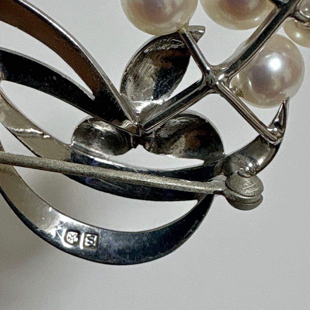 MIKIMOTO - 皇室御用達✨ MIKIMOTO あこや 本真珠 5珠 パール ブローチ