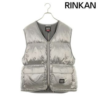 Supreme - Supreme☆Pins Quilted Work Vestピンズベストブラックの