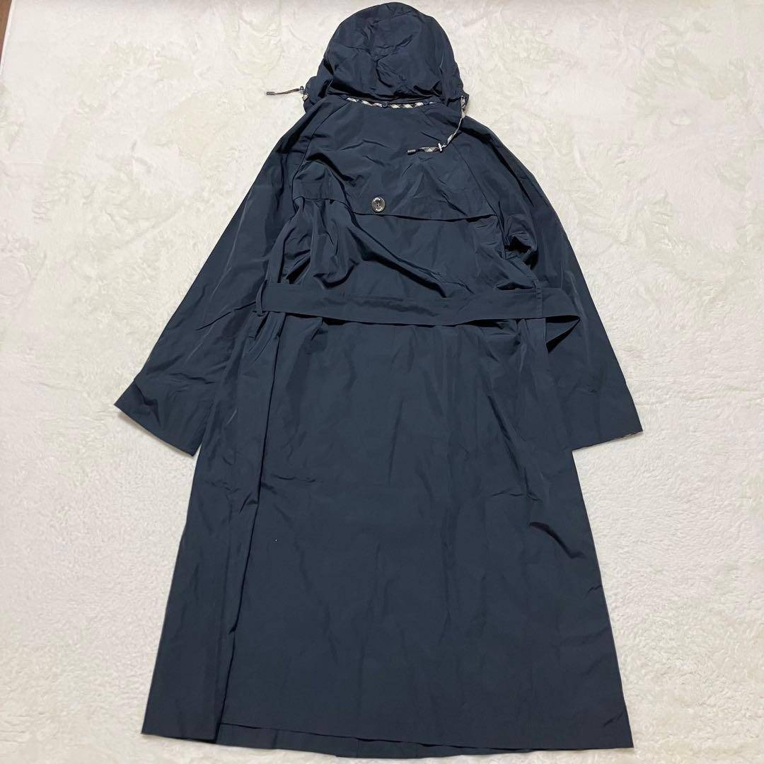 AQUA SCUTUM - 未使用級 Aquascutum レインコート M ロング フード