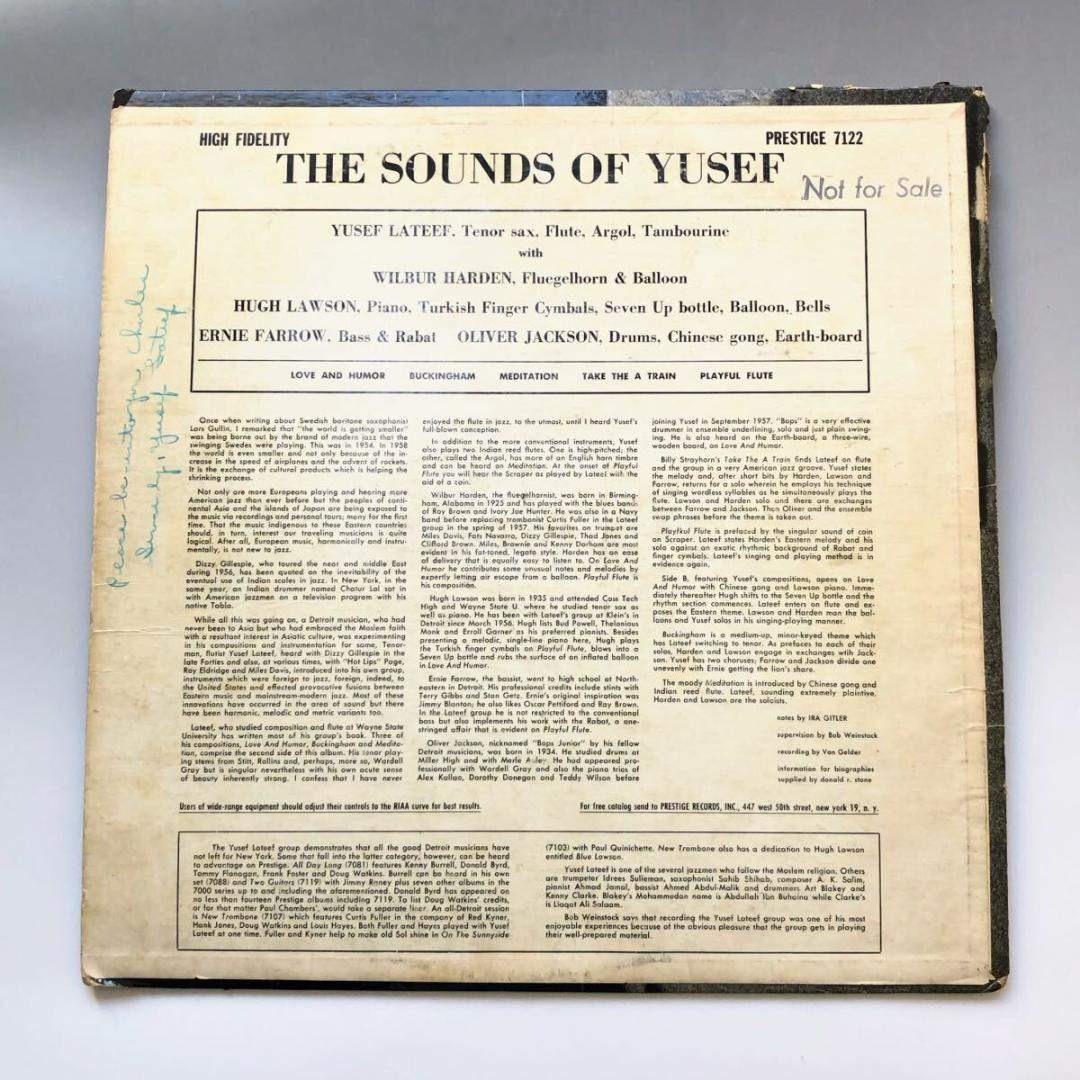 3904【希少名盤】Yusef Lateef ユセフ・ラティーフ LPレコード
