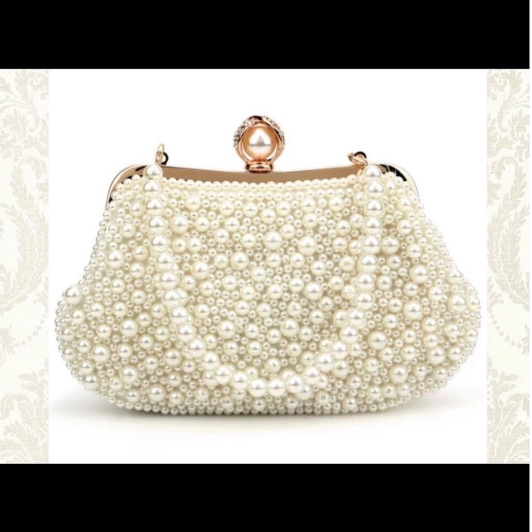 和装 洋装 パール ハンドバッグ ショルダーバッグ 浴衣 着物 振袖
