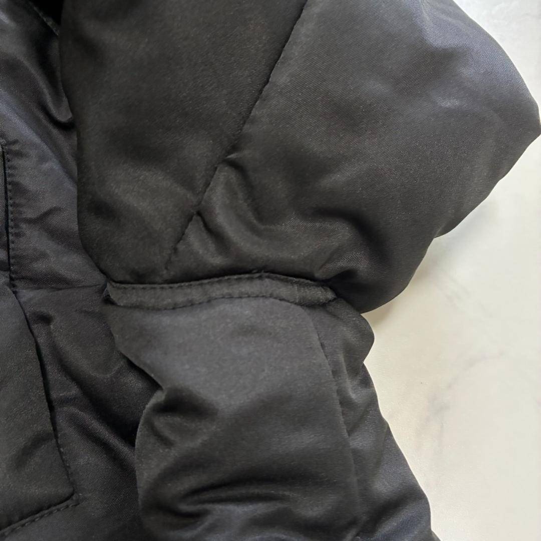 y2k CECIL McBEE ファー付中綿ブルゾン 平成ギャル M（B617）