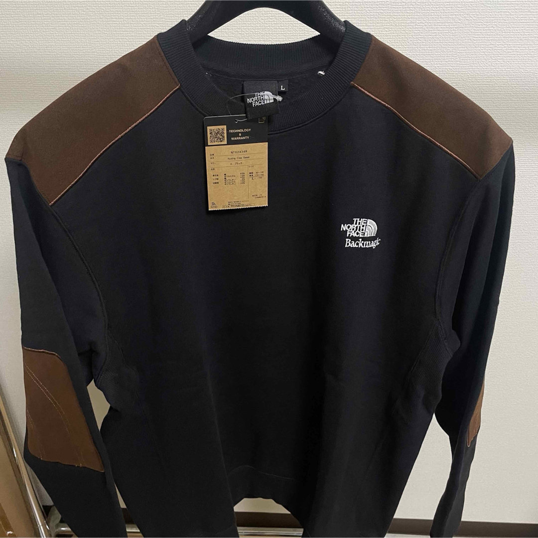 THE NORTH FACE - ノースフェイス Backmagic限定 Sweat Crew【L