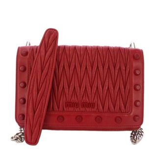 MIU MIU（バッグ ・ レッド/赤色系）のフリマアイテム一覧