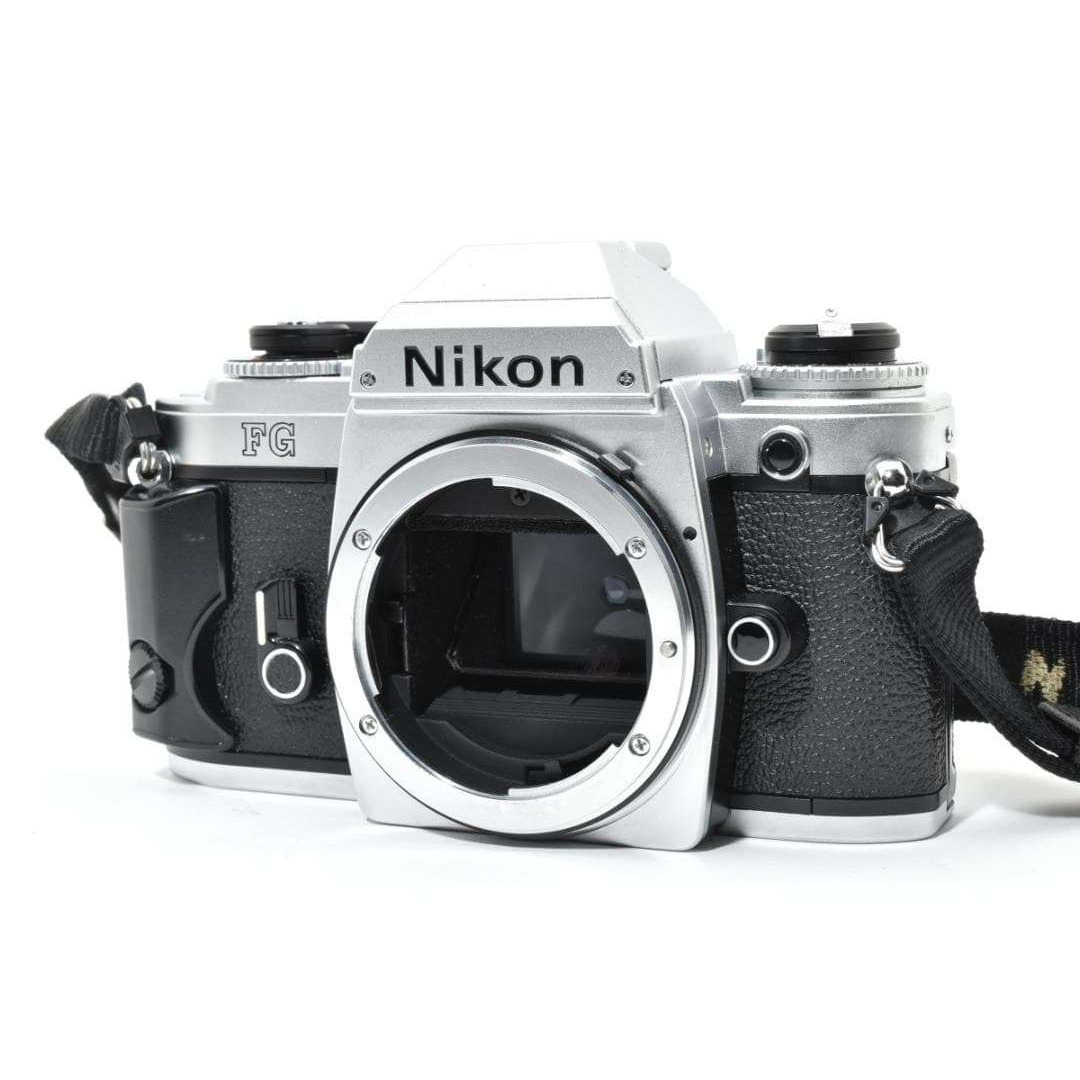 Nikon - 新品級 ニコン FG シルバー フィルム モルト新品交換済 箱