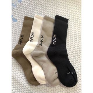 W)taps - WTAPS 19SS SKIVVIES SOX ソックス 未使用 白の通販 by あ