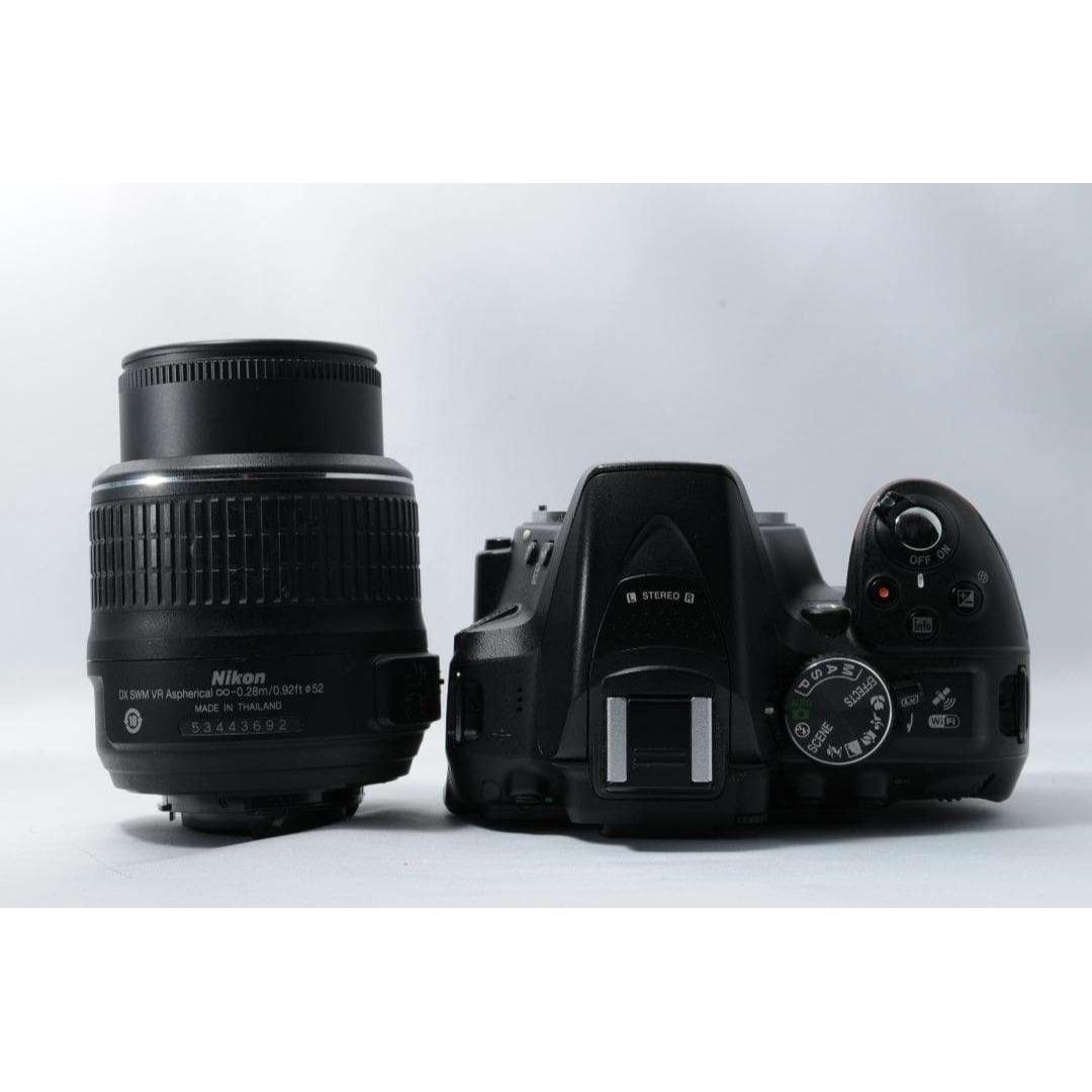 お子様を綺麗に残す❤️Nikon D5300✨手ブレ補正＆Wi-Fiでスマホ転送