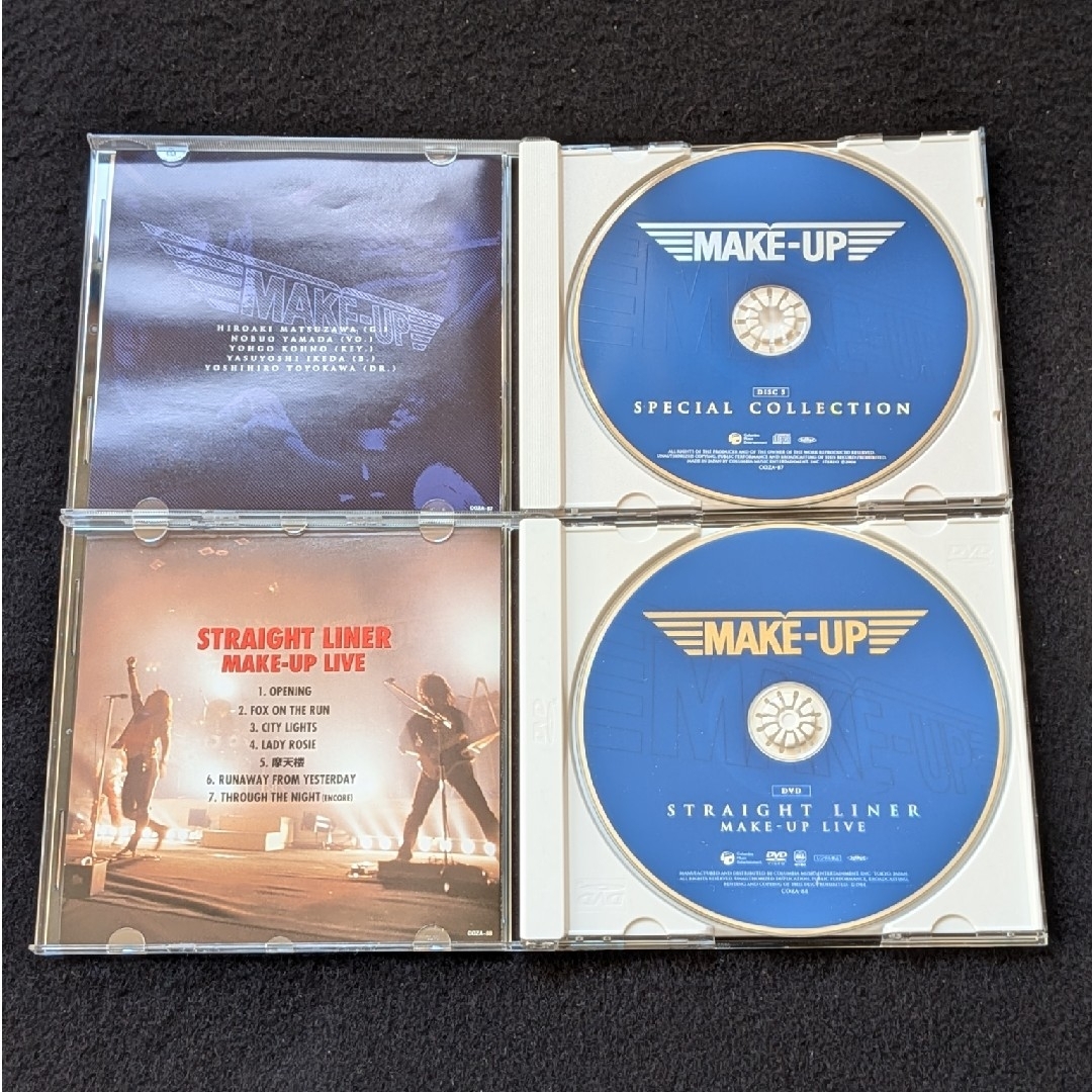 MAKE-UP MEMORIES OF BLUE BOX LIVE DVD