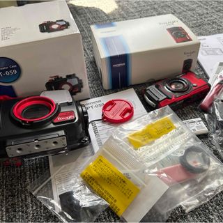 OLYMPUS - 動作品 OLYMPUS fe-46 デジタルカメラ 乾電池駆動の通販 by