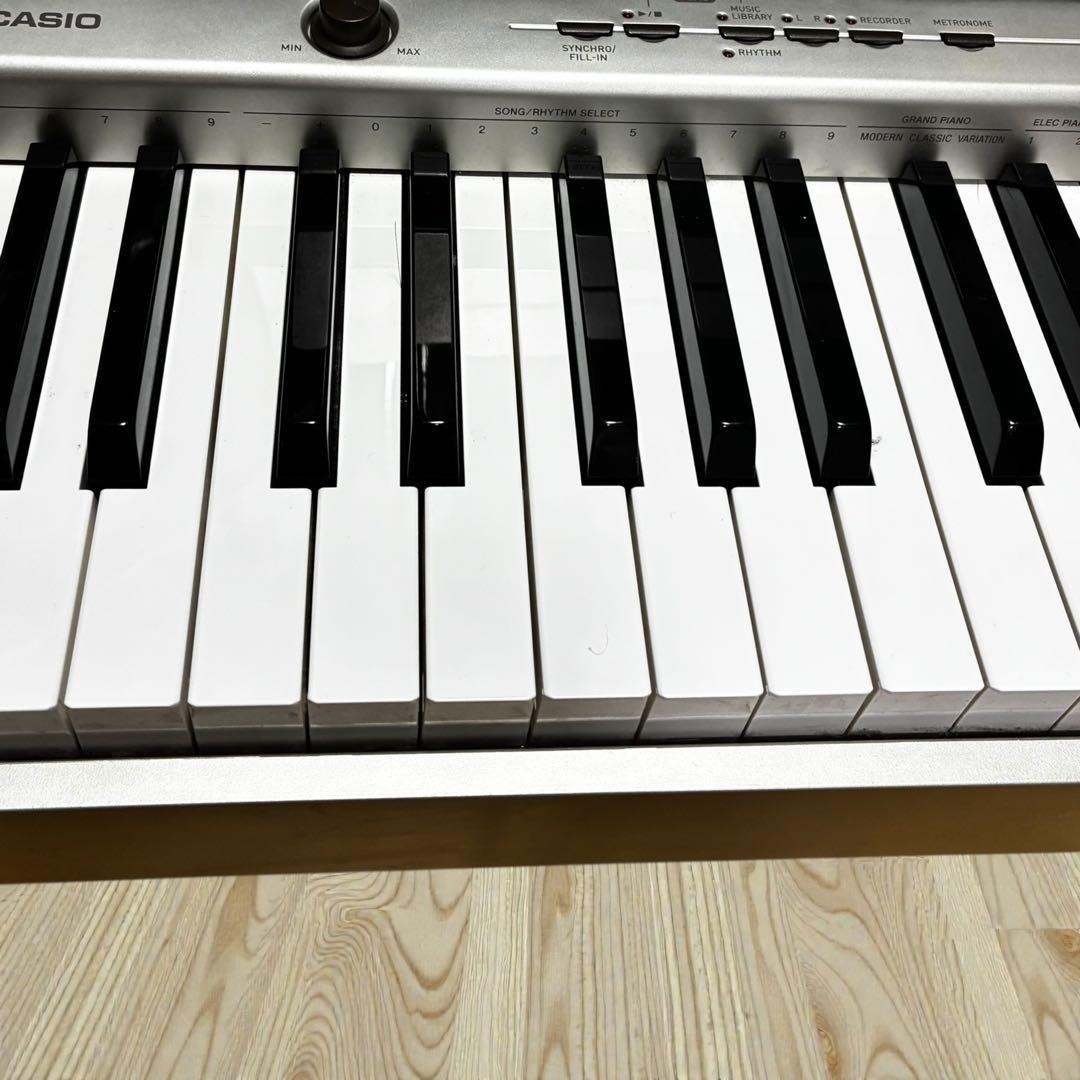 CASIO - 動作良品✨ CASIO Privia PX-120 電子ピアノ 88鍵 シルバーの