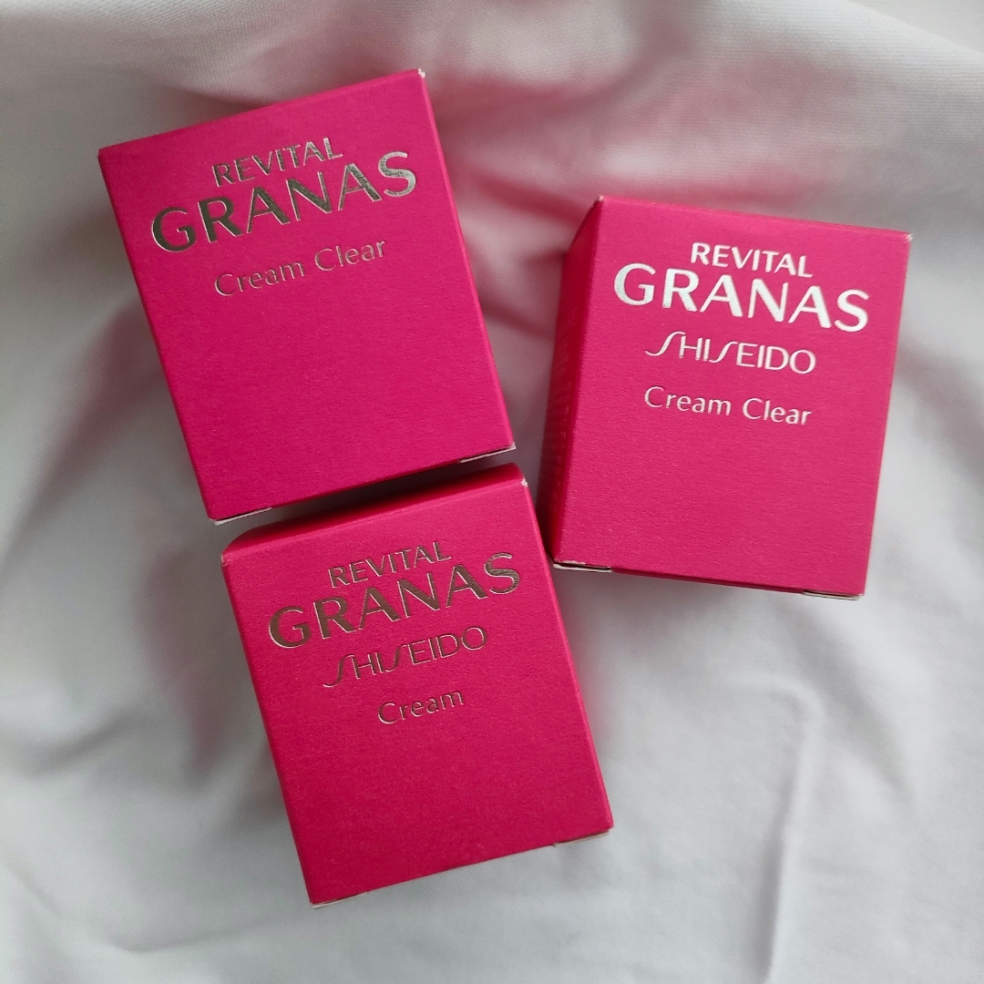 REVITAL - 3個 新品 透光肌 リバイタルグラナス クリーム クリアの通販