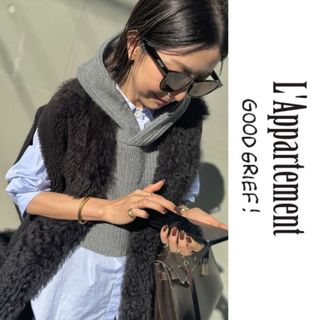 hazama 夜空に駆ける透明彩度のキルティングスヌードの通販 by