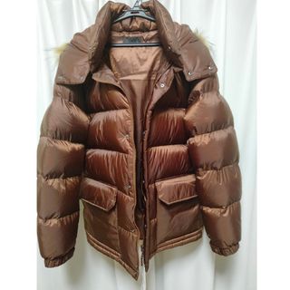 UNIQLO - Lサイズ ダークブラウン まるお様 シームレスダウン