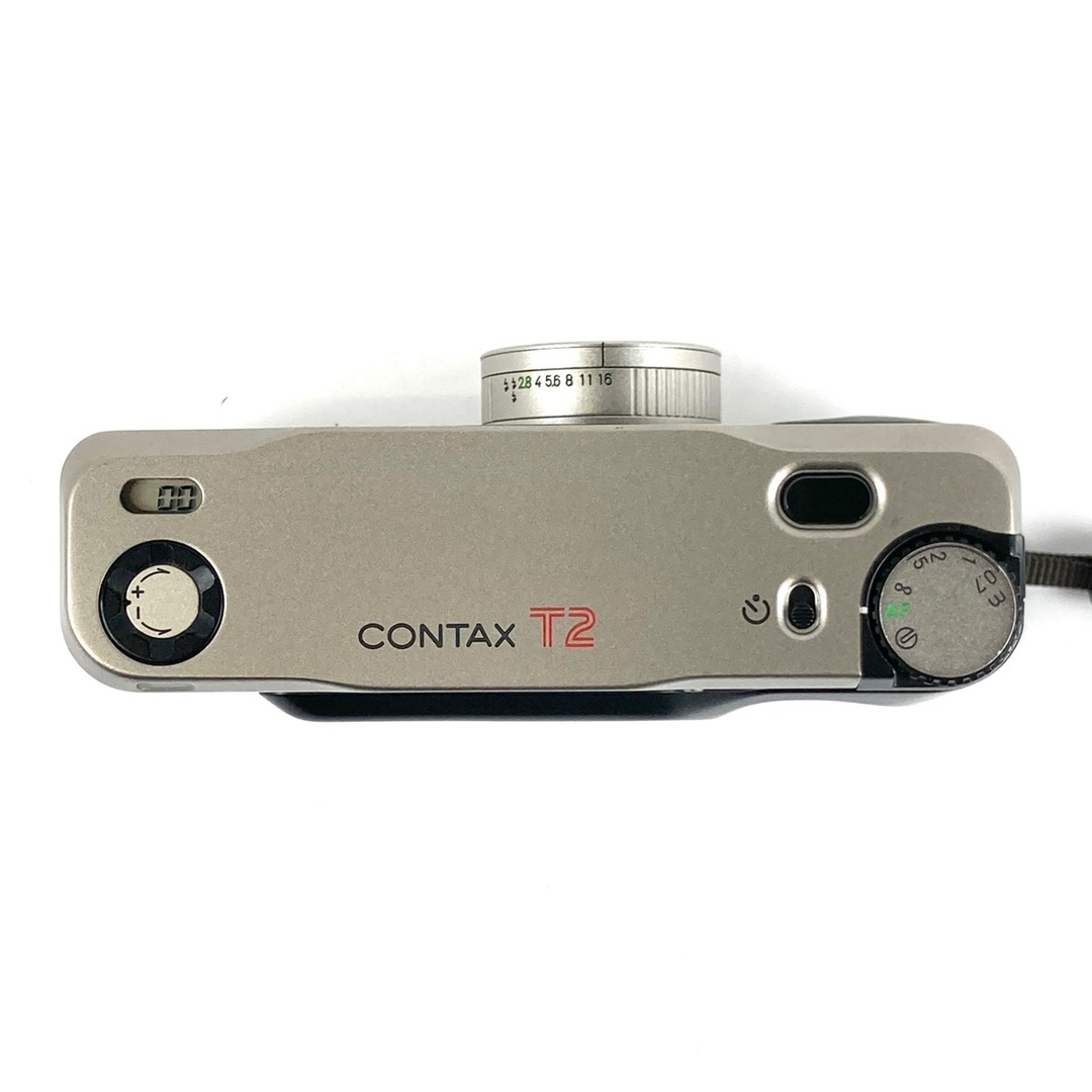 コンタックス T2 D チタンシルバー［ジャンク品］ 中古の通販 by