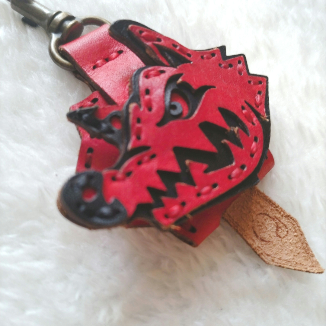 MAN WITH A MISSION - MAN WITH A MISSON FC限定 ロゴキーカバー 本革