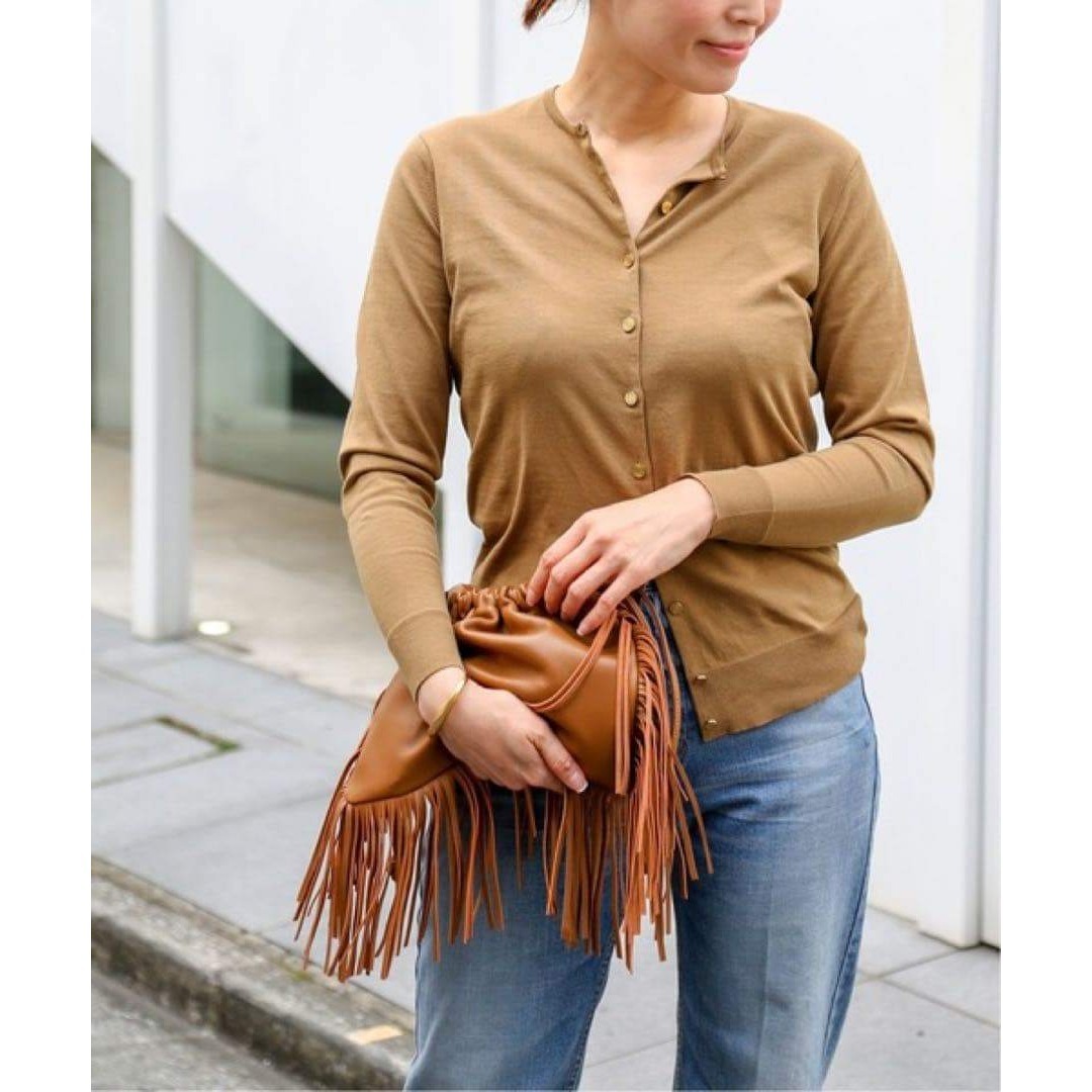 DEUXIEME CLASSE - 【極美品】DeuxiemeClasse FF30カーディガン 金