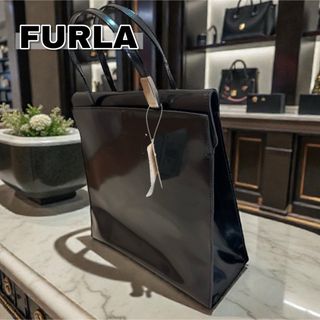 FURLA - 完売レアカラーMサイズ新品ブルー未使用フルラ正規品パイパー