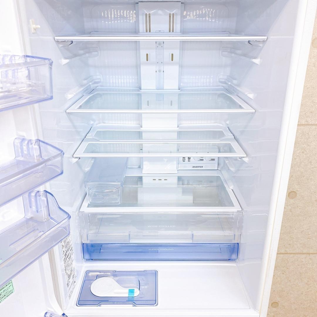 三菱 - 2023年製 三菱 365L 冷蔵庫 MR-CX37JL-W 3ドア 左開きの通販 by