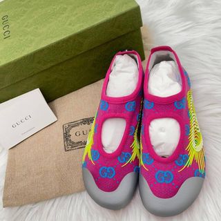 GUCCI - GUCCI グッチ チルドレンズ キッズ レザースニーカー 25 の