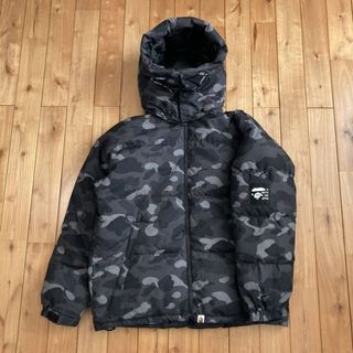A BATHING APE（ダウンジャケット ・ ブラック/黒色系）のフリマ