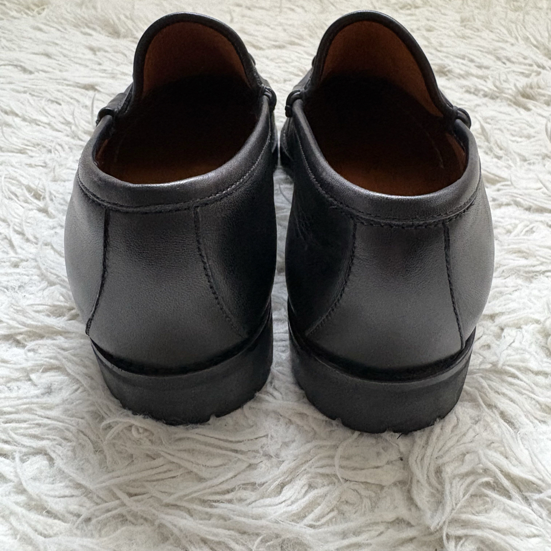 GUCCI - GUCCI ホースビットローファー 本革 コマンドソール 黒 金色