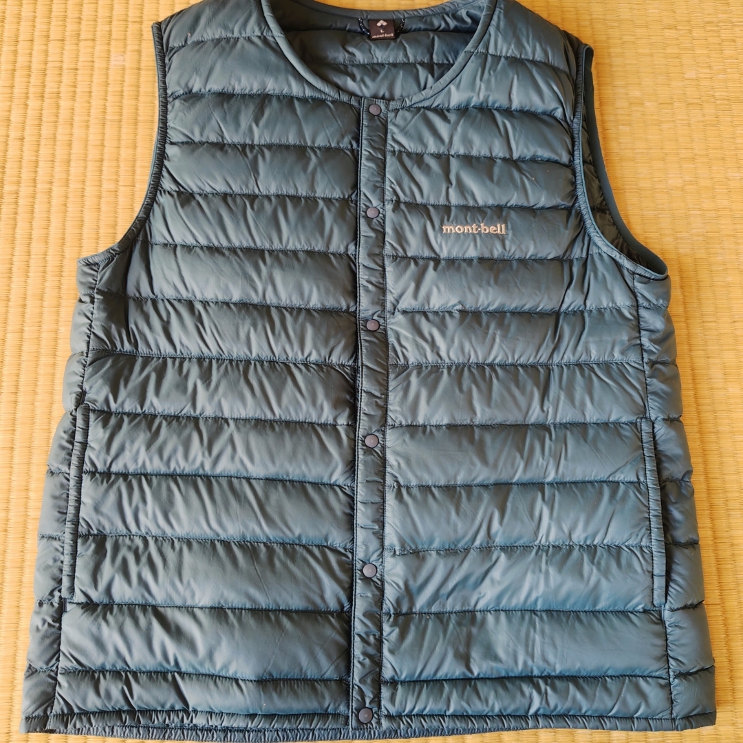 mont bell - 【良品 L】mont bell スペリオダウン ラウンドネック