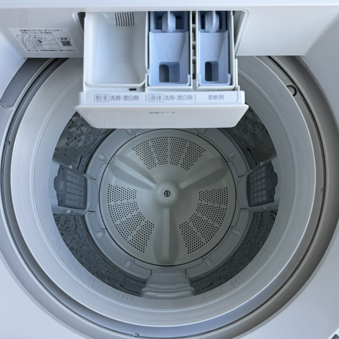 Panasonic - 67⭐️2021年製☆パナソニック 洗濯機 インバーター 8KG