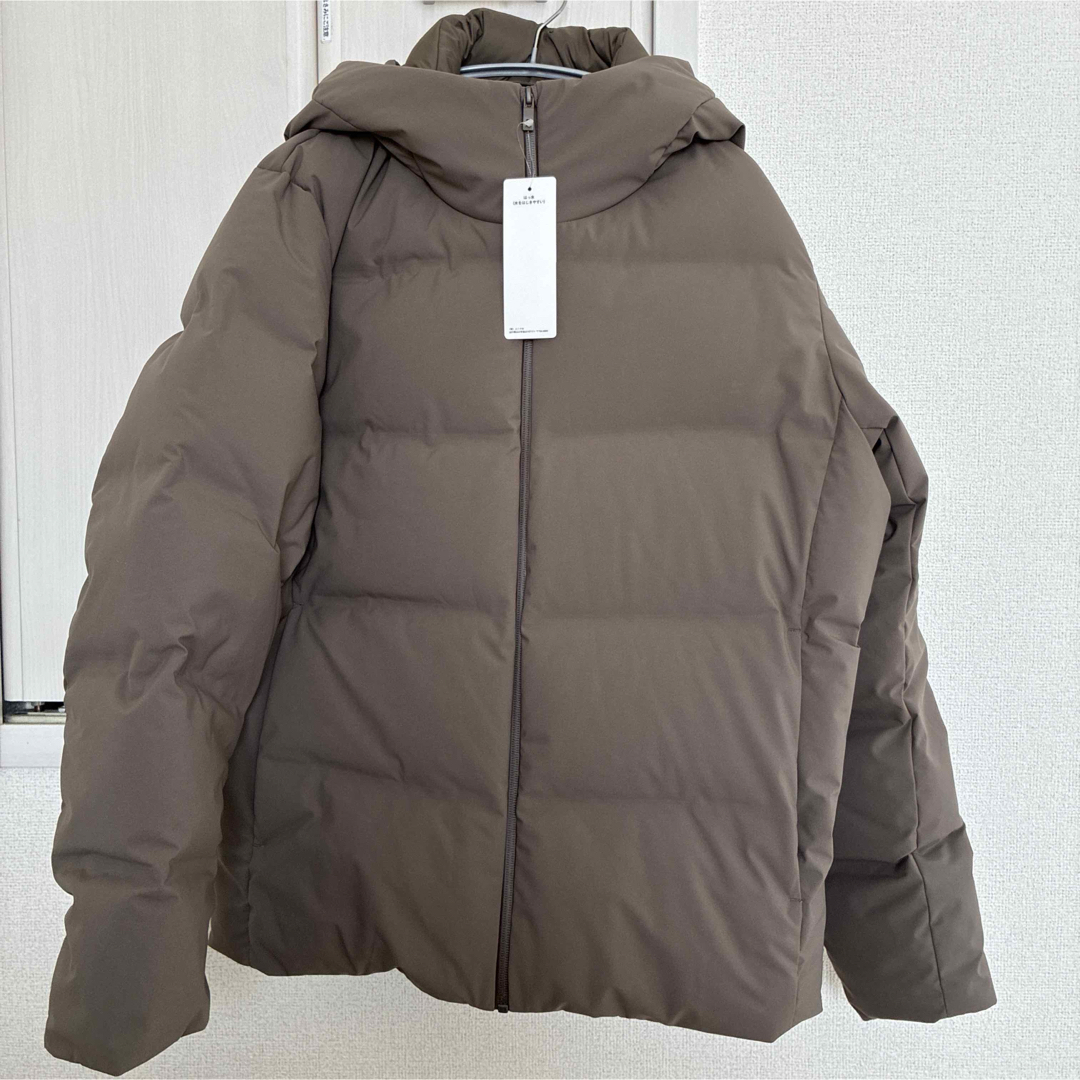 UNIQLO - UNIQLO ブラウン シームレスダウンパーカーXLの通販 by しな