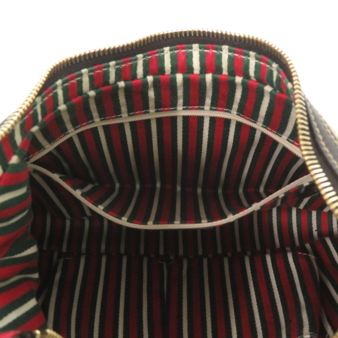 GUCCI - 美品 グッチ 182489 ゴールド金具 GGキャンバス レザー