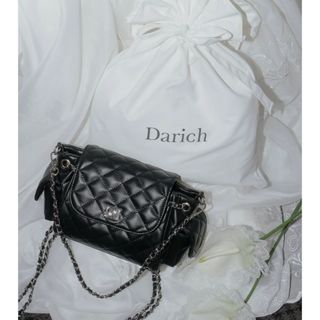 Darich - ダーリッチ darich キルティングビジューミニリュック SAX