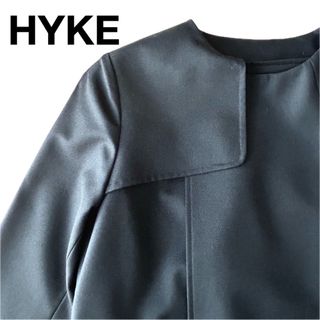 HYKE - ハイク 【美品】17348 キルティング リバーシブル ポンチョ/ S