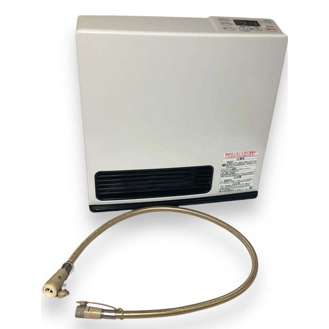 Rinnai - リンナイ 動作品 都市 ガス ファン ヒーター 1m ホース SRC