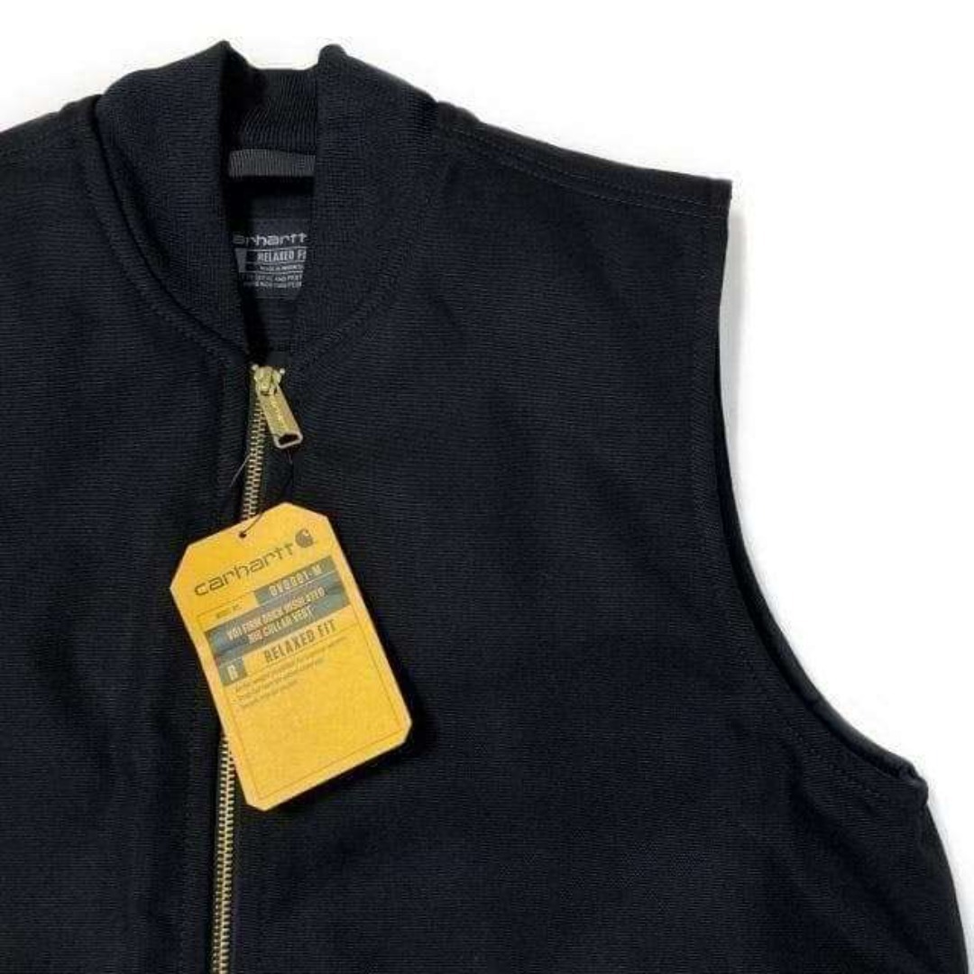 carhartt - カーハート ダックベスト US購入(M/T)黒 181218の通販 by