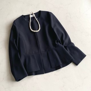 BARNEYS NEW YORK - バーニーズニューヨーク ファーコート ノーカラー