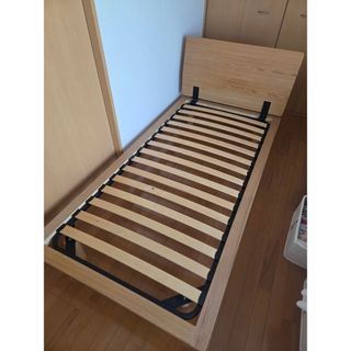 MUJI (無印良品) - 無印 ダブルベッド フレームの通販 by arinco122's