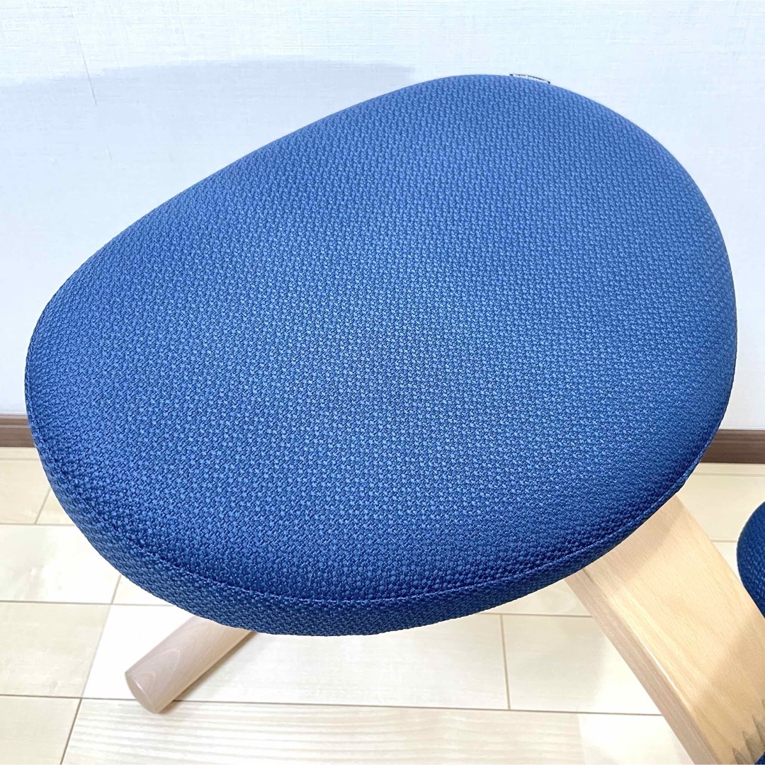 balans Lab - バランスチェア バランスイージー ネイビー 中古美品の