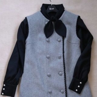 René - lightgray様専用イタリー製生地 デニムジャケット 34の通販 by