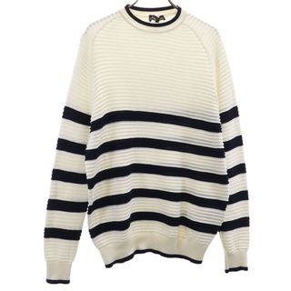 EMPORIO ARMANI - EMPORIO ARMANI 00's 斜めジップ ドライバーズニット