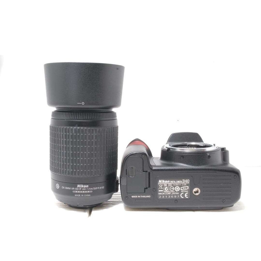 Canon - 訳あり❤️Nikon D40 望遠レンズセット手ブレ補正付き スマホ