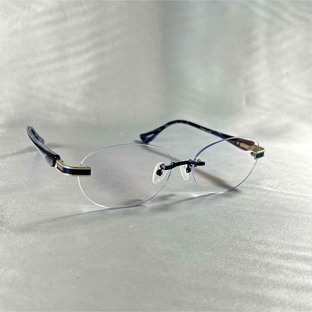 アイブレラクリアピュア 眼鏡感覚サングラス スマートネイビー