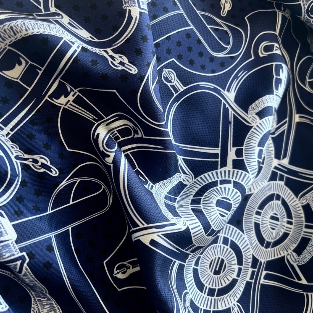 HERMES - 極美品☆HERMES☆シルク☆バンダナ☆シャツ☆ジャケット