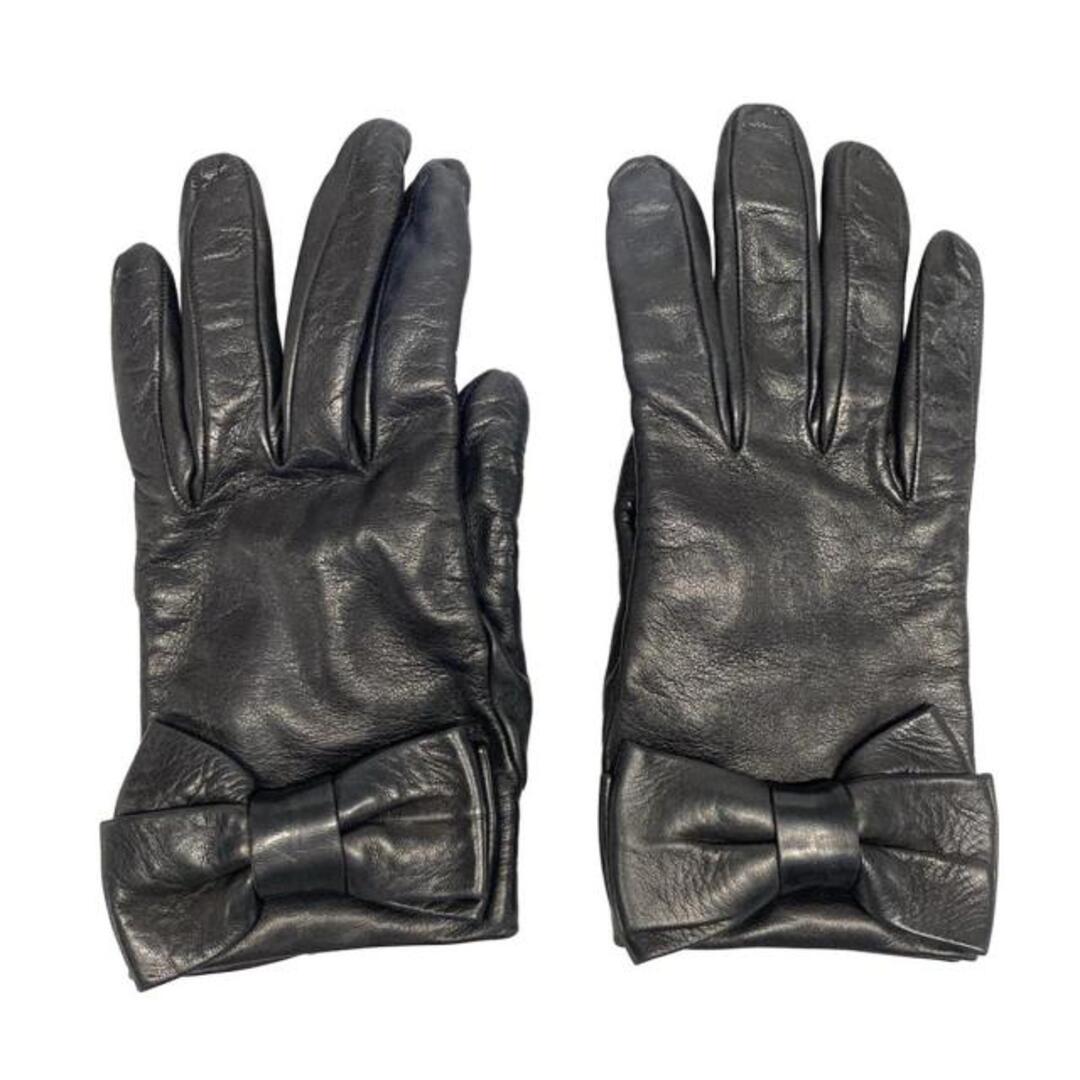 Sermoneta gloves(セルモネータグローブス) 手袋 レディース - 黒