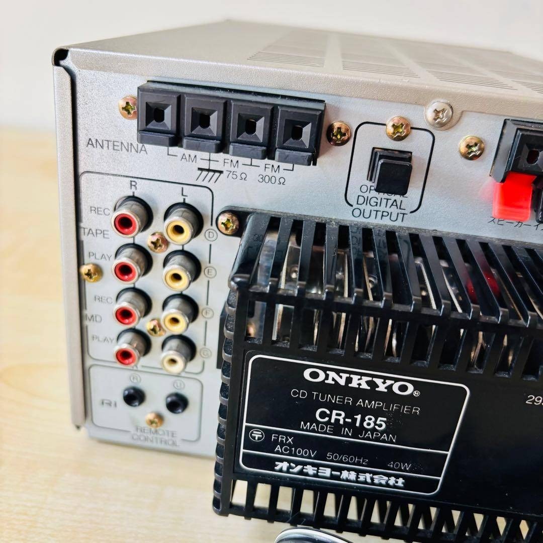 ONKYO - 【希少品】ONKYO CD RECEIVER CR-185 送料込みの通販 by SOYO