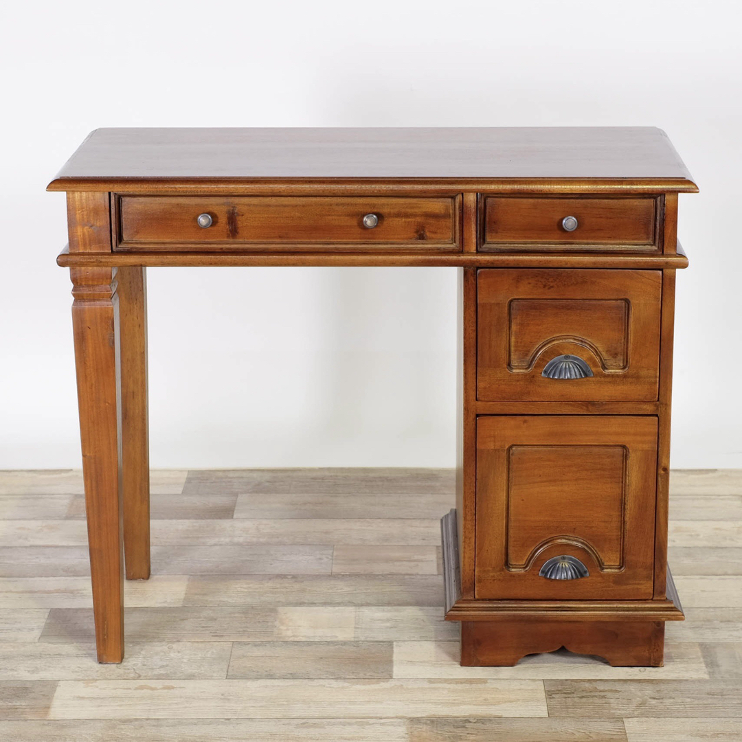 B 新品 アジアン デスク アンティーク カントリー 書斎 カフェ 机