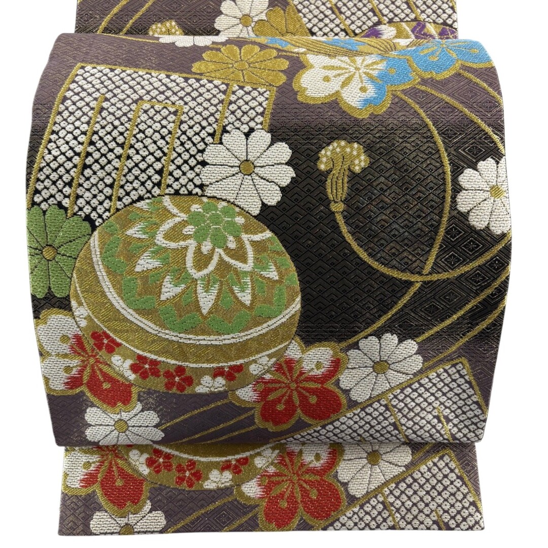 美品】 袋帯 秀品 六通 正絹 【中古】の通販 by バイセル ラクマ店｜ラクマ