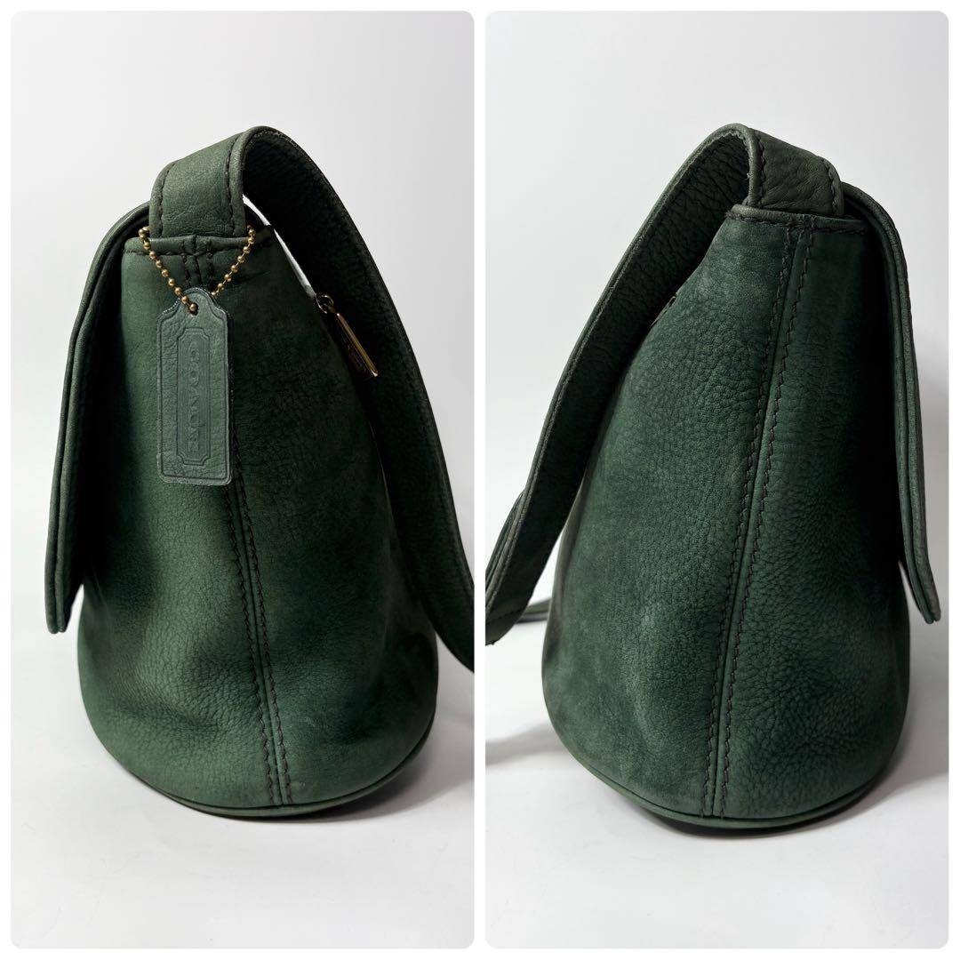 COACH - オールドコーチ 4935 ヌバックレザー メッセンジャーバッグ