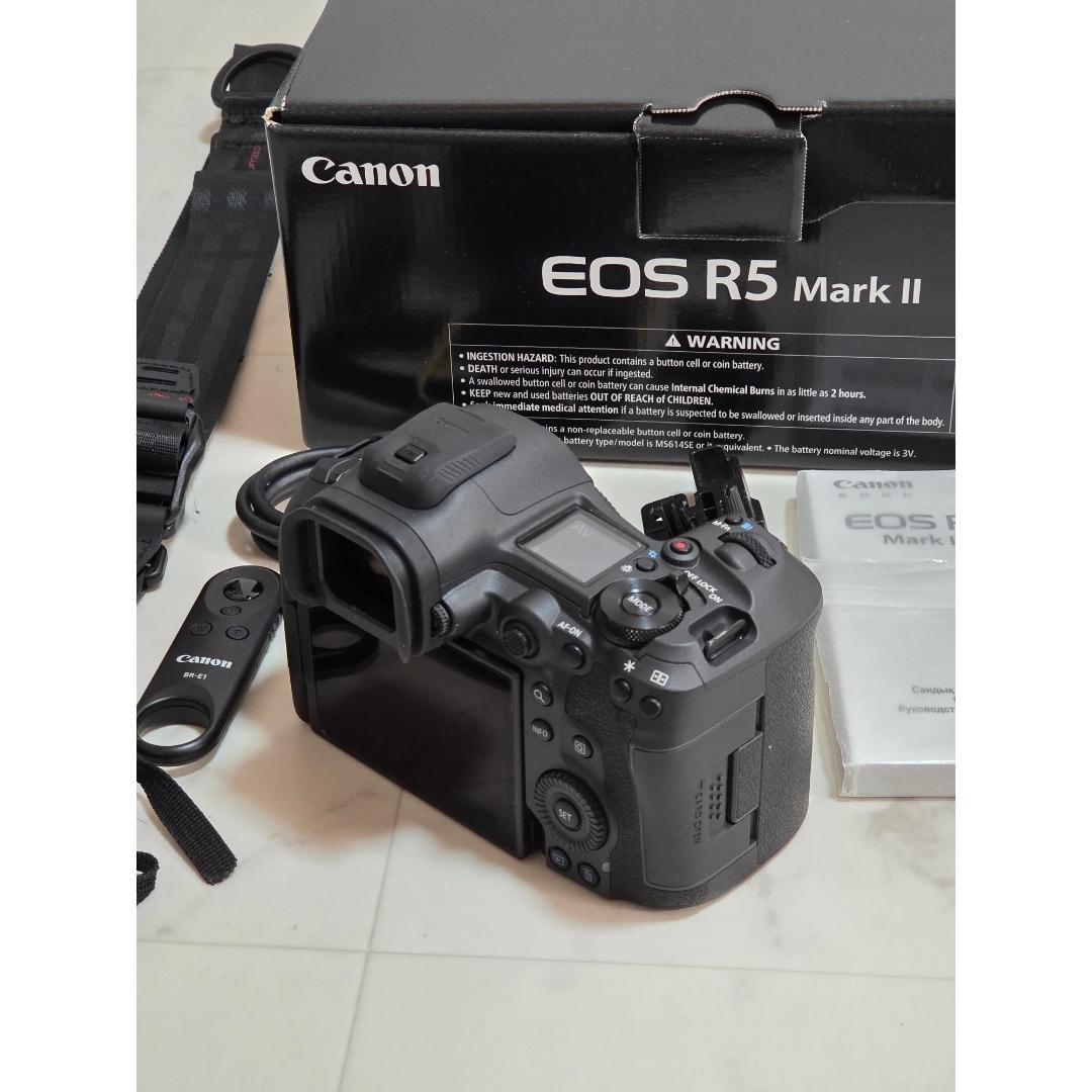 Canon - 【純正予備バッテリー付き】Canon EOS R5 Mark II 本体と付属