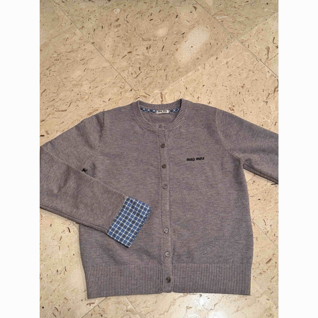 MIU MIU - MIUMIUミュウミュウカーディガン の通販 by みかん