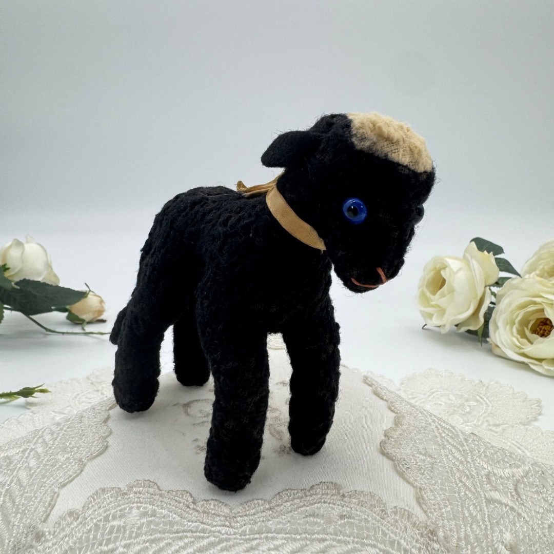 Steiff - シュタイフ☆Swapl Persian Lamb☆ペルシャラムのスワプル/黒